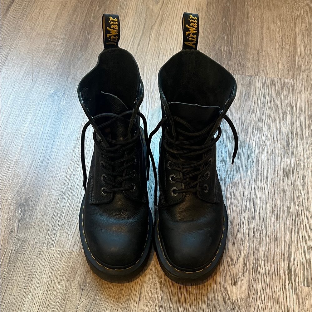 Dr. Martens 1460 Pascal Virginia Leather Lace Up Boots